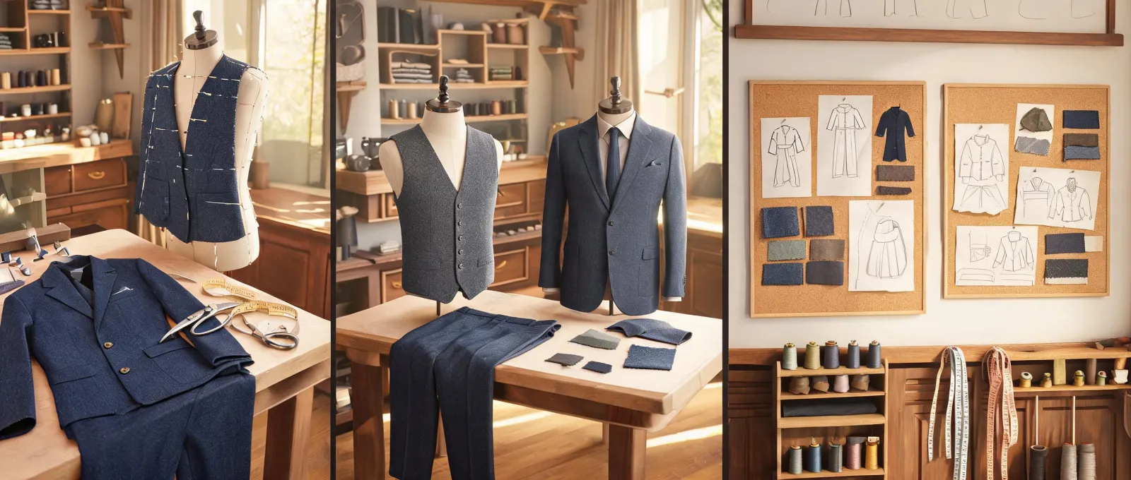 Suiting fabric applications in tailoring and uniform development